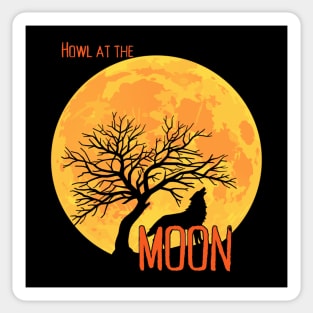 Howl at the Moon Sticker